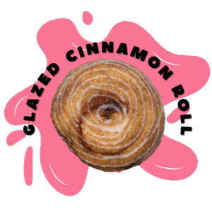 Glazed Cinnamon Roll Cookie