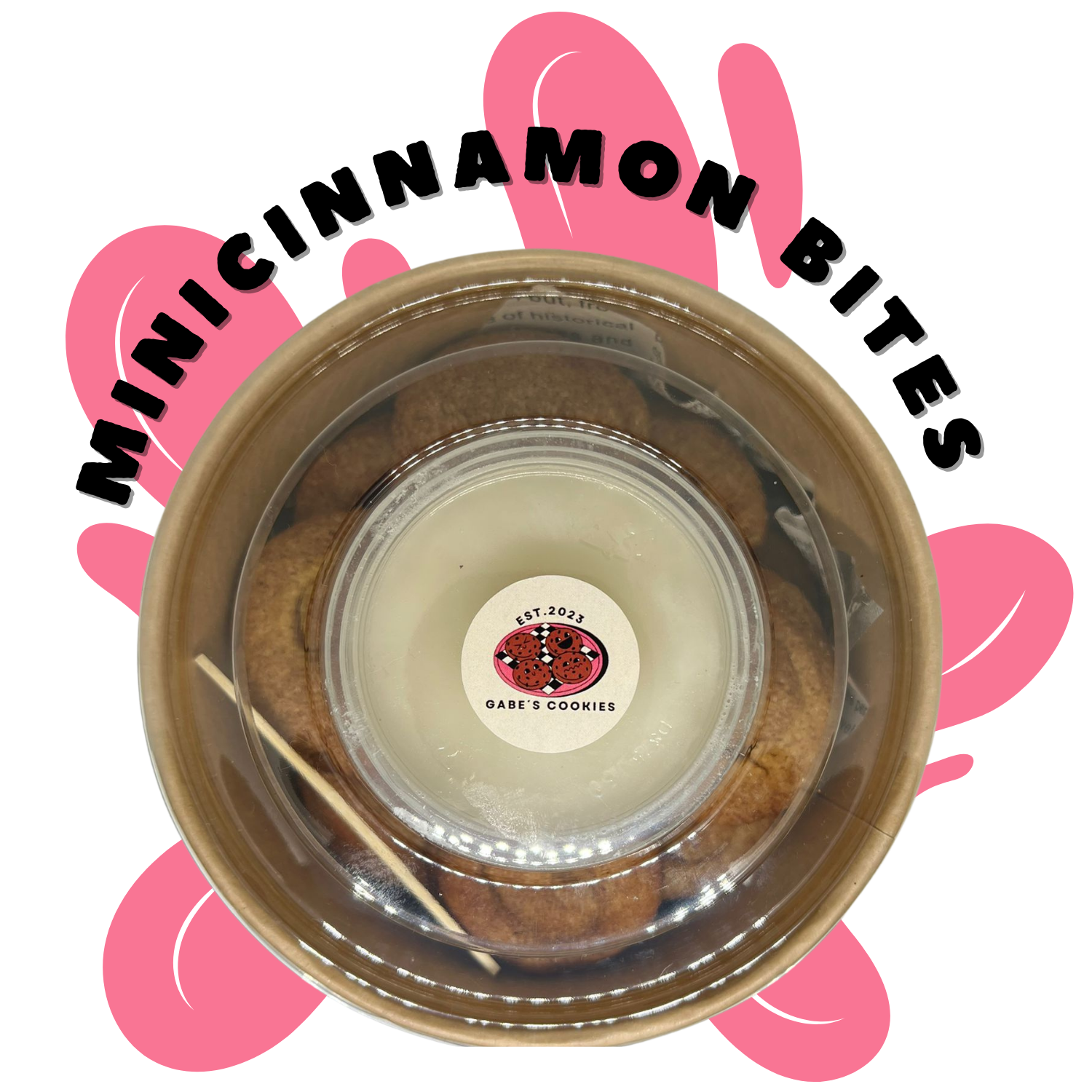 Mini Cookie Bites Box - Cinnamon - Afbeelding 2